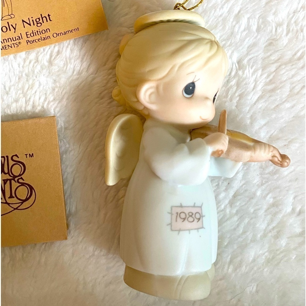 Precious Moments ornament Oh Holy Night 1989 Samuel J Butcher with box 522848